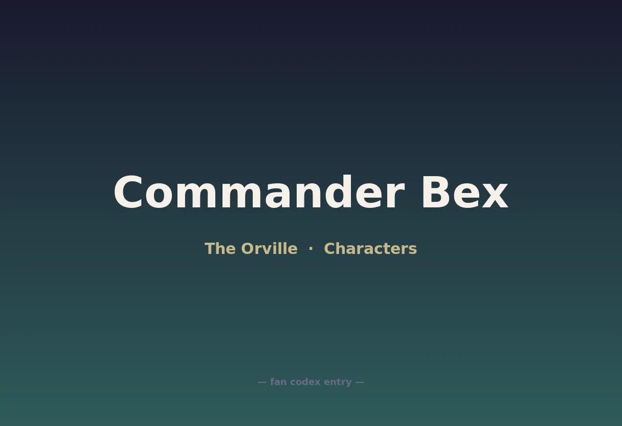Commander Bex