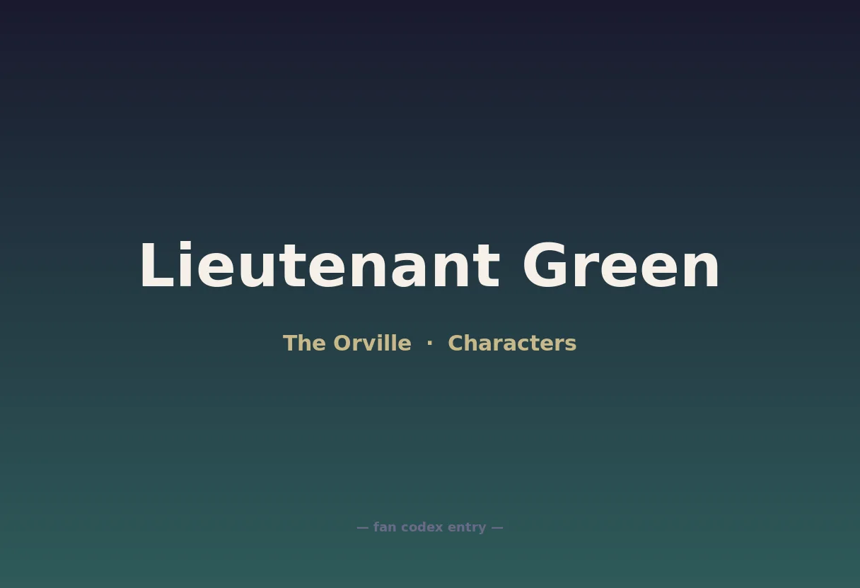 Lieutenant Green