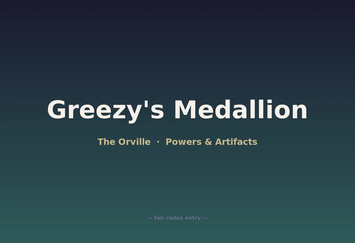 Greezy's Medallion