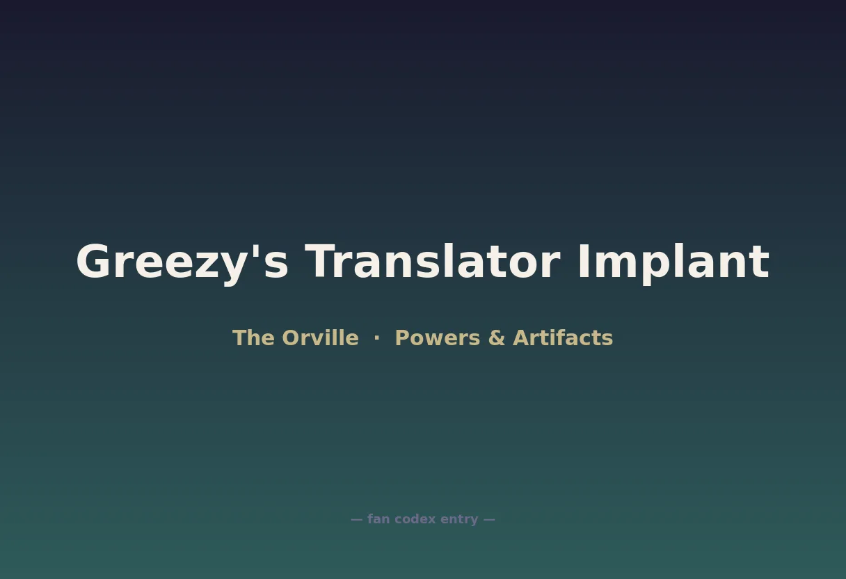Greezy's Translator Implant