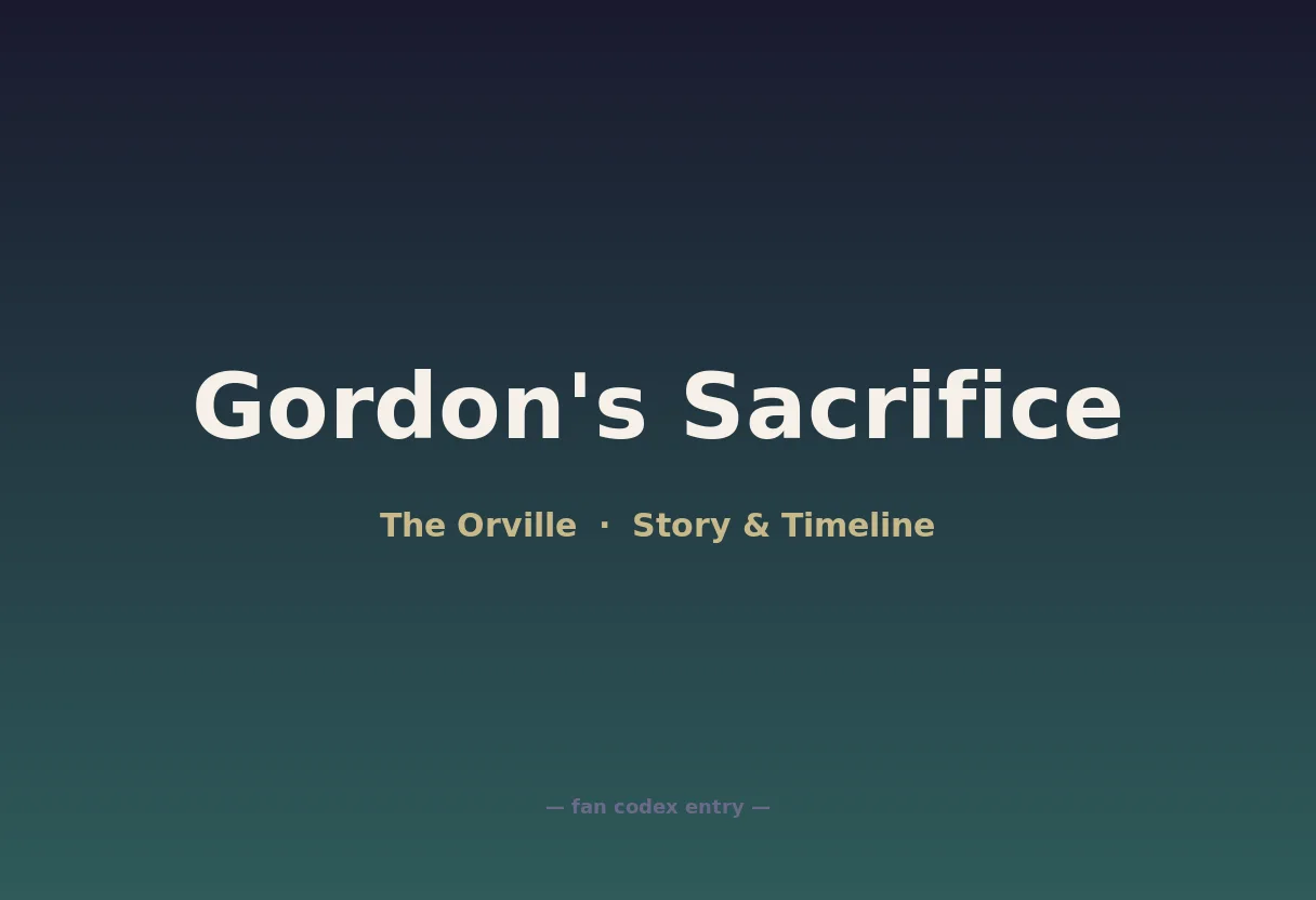 Gordon's Sacrifice