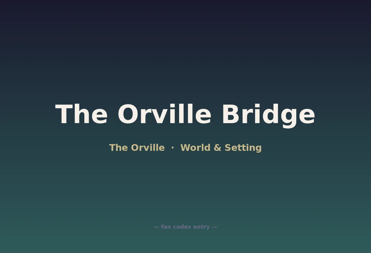 The Orville Bridge