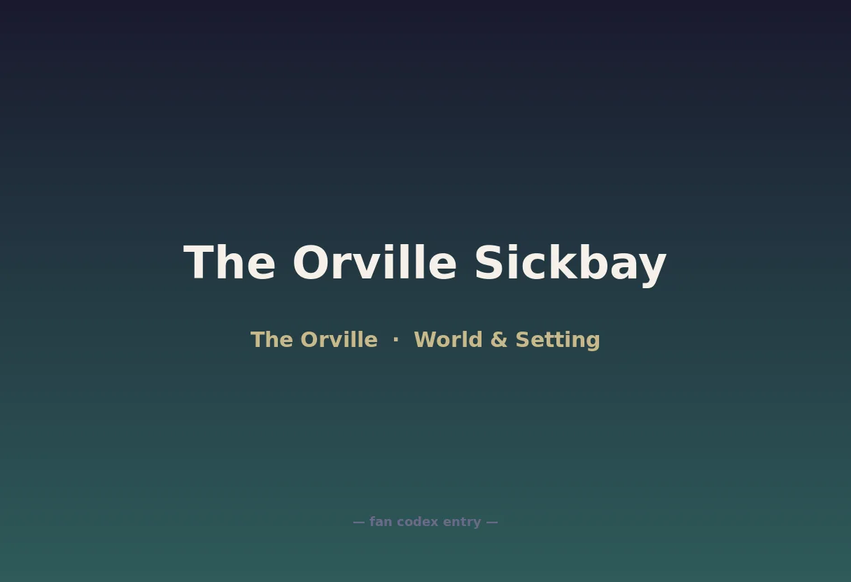 The Orville Sickbay